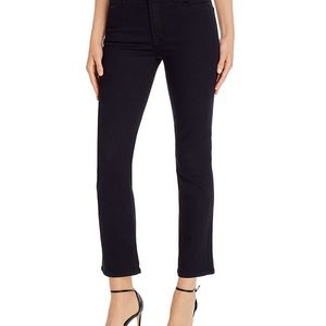 Mother - Mid Rise Dazzler Ankle Jeans in Not Guilty (Black)